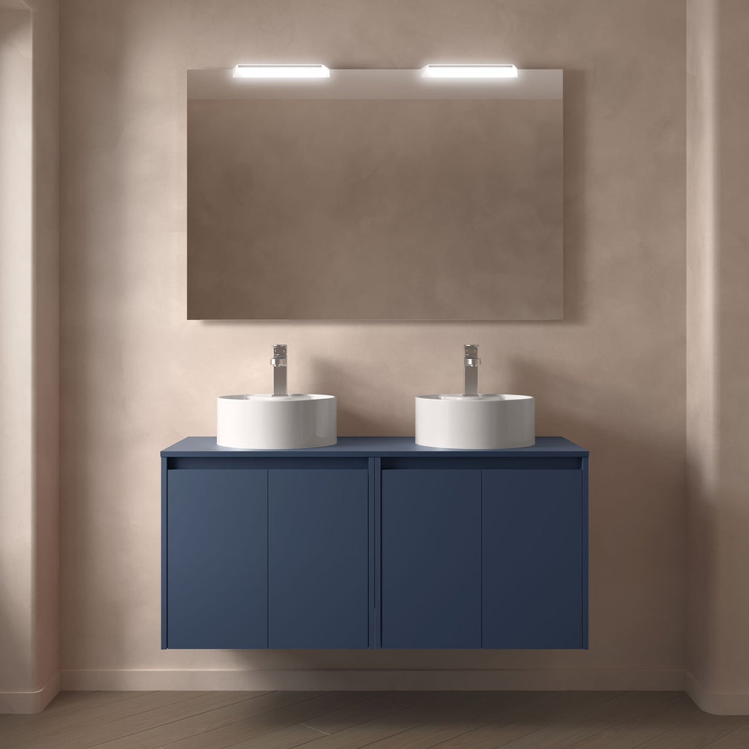 Salgar sgfedf2d32adf5db553c08 SALGAR IMAGES AND SHEETS/01 Product Images/Bathroom Furniture/105573 Noja Wall Hung Vanity Unit with 4 Doors & Worktop - Blue Satin/01.jpg