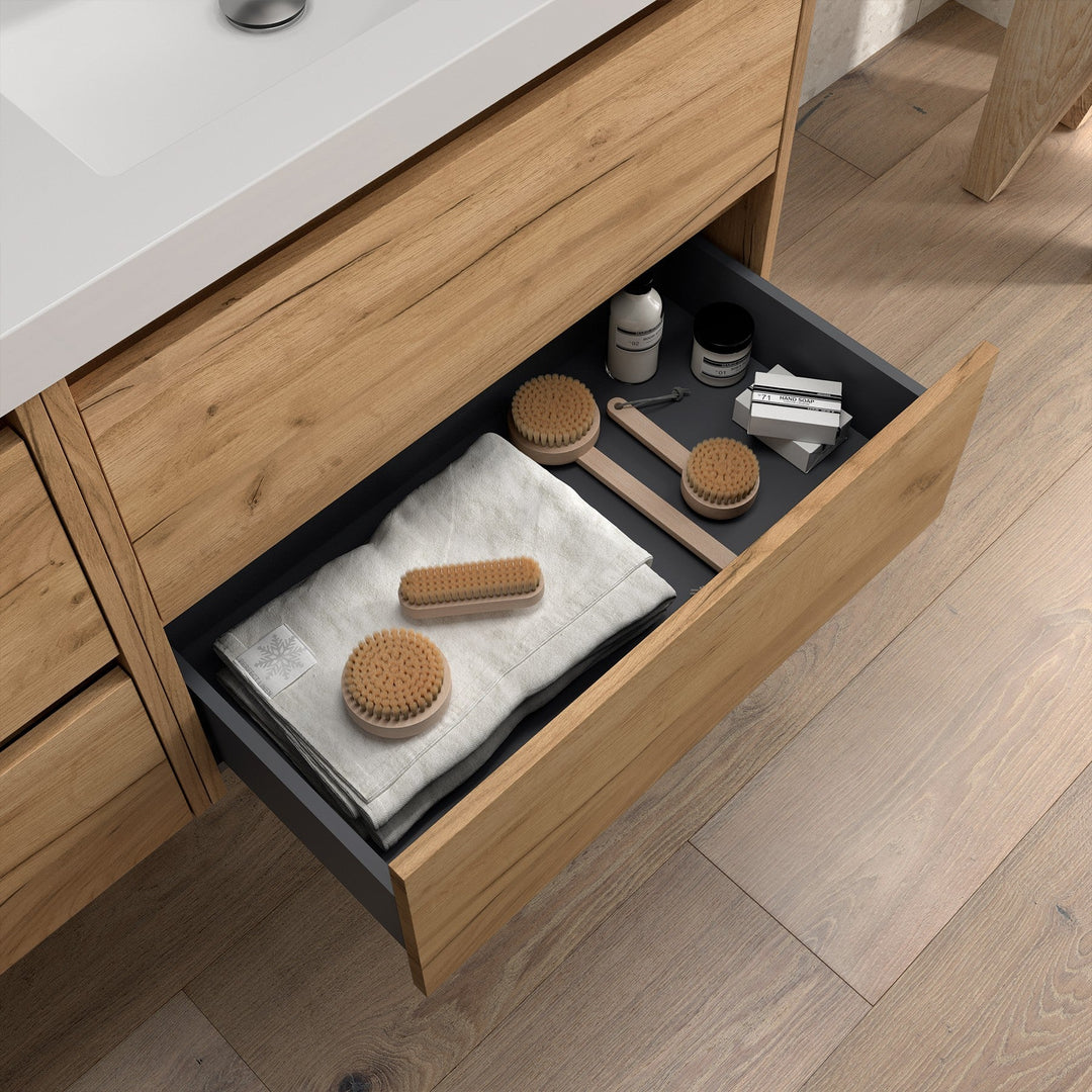 Salgar sgff6d51272696e1826de5 SALGAR IMAGES AND SHEETS/01 Product Images/Bathroom Furniture/105478 Noja Wall Hung Vanity Unit with 2 Drawers & Worktop - Africa Oak/04.jpg
